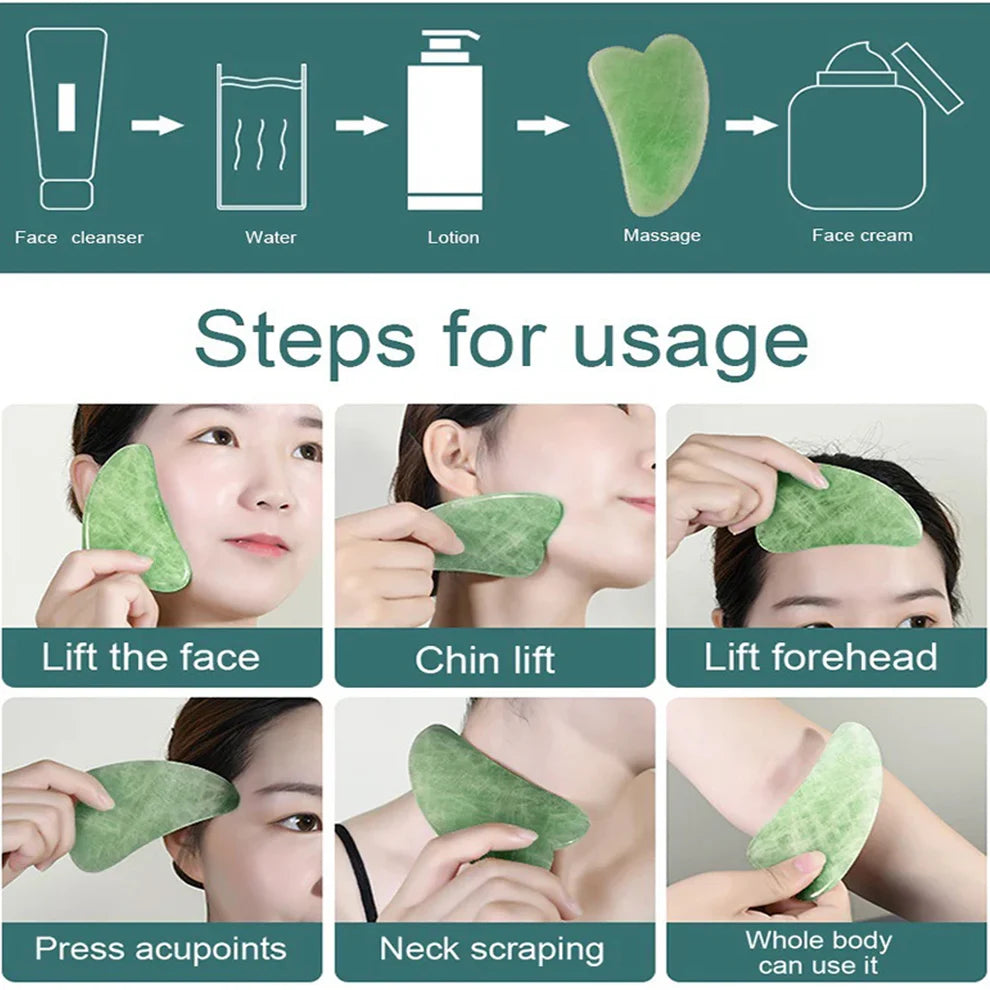 Face Sculpting & Glow-Boosting Massage Tools Facial Set